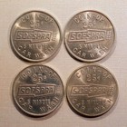 Quartet Of Florida Sofspra Car Wash Tokens