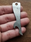 Vtg Antique Lady Leg Shaped Bottle Can Opener High Heel Keychain Fob Beer Soda 