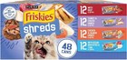 Purina Wet Cat Food Variety Pack  Shreds With Beef  Turkey And Cheese Dinner    