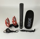 Rode Videomic Ntg Black red Shotgun Microphone Camera Mount - Usb-c - Working