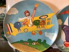 Vintage Ronald Mcdonald Plastic Plates  1985