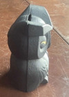 Vintage Cast Iron Bank  Winking Owl By Canada Forge  5  Tall X 4  Wide 