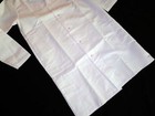 Best Medical Wear Unisex L s Lab Coat Snap Closure White 43  Length Sz Small