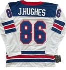 Jack Hughes Usa White    26 Olympics Jersey Mens Xl Rare New Jersey Devils