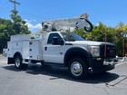 2016 Ford F-550 4x4 Xlt Altec At40g Bucket Truck 45ft Working Height Diesel
