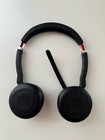 Jabra Evolve 75 Hsc040w Wireless Bluetooth Headset Tested Working