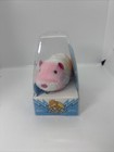 New Zhu Zhu Pets Jilly Electronic Hamster 5  Interactive Pink   White Plush Nib
