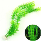 1 Pc Plastic Aquarium Plant Artificial Green Grass Fish Tank Decoration 29 5cm