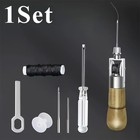 Leather Sewing Tool Kit - Handheld For Leather Craft   Repair