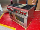 48    Wolf Dual Fuel Range Df486c  used 