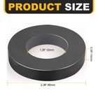 Large Magnet - Grade 10 Big Magnets Heavy Duty  Od60 X Id32 X 10mm Strong Round