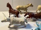 Marx Vtg 1950 s Assorted Damaged Playset Figures As Shown 