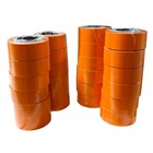 Vibac 1-1 2 Inch  36mm X 55m  Premium Automotive Masking Orange 207 Tape 24 Roll
