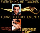 Goldfinger  1964  - One Sheet  27 x41  - Rare  Top James Bond 007 Movie Poster 
