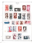 Collection  Brazil Part B Scott Album Page  1906 1968  Cat  105  Mint   Used