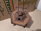 Vintage Japanese Cast Iron Pagoda Garden Lantern