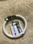 New Lacoste White Silicone Sport Bracelet