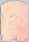 Vintage Victorian Die Cut Embossed Scrap Woman Pink Outfit Approx 4  X 6 