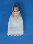 Dollhouse Miniature Artisan Made Jointed Porcelain Baby Doll 1  Tall