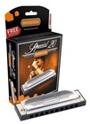 Hohner Special 20 Progressive B With Mini Harmonica Necklace And Polish Cloth
