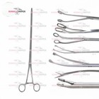 Set Of 7pcs Thorax Vats Surgical Instruments