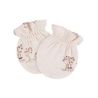 Gerber Baby Girl s 4 Pack Cotton Mittens Size 0-3 Months New Puppy  Moon  Stars