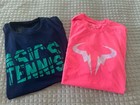 Nike Rafa  Nadal Bull Dri-fit Shirt Mens Large Pink Tennis Asics