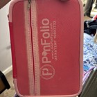 2 Lightly Used - Gopinpro Pinfolio Classic Pink And Purple Pin Folios