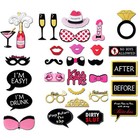 30pcs Hen Party Props Selfie Photo Booth Night Games Wedding Photography Selfie