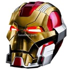 Iron Man Helmet Mk17 1 1 Wearable English Voice-controlled Mask Transform Prop
