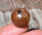 Ancient Carnelian Agate Tribal Stone Round Bead Excavated Mali  African Trade
