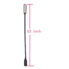 22  Inch  Xlr 4 Pin Led Light Studio Lamp Xlr Gooseneck Lamp For Mixer