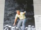 Jack Nicklaus Signed 1986 Masters 16x20 Mounted Canvas Art   Jsa Coa Z50760