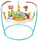 Fisher-price Colorful Light Up Comfy Animal Activity Baby Jumperoo Bouncer Toy