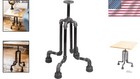 Authentic Iron Pipe End Table Leg Kit For Customized Rustic Coffee Tables
