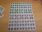 Serbia 1905 Set Of 11 In Blocks Of 50 - Catalogue   420 - Ref Hs2l