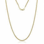  4000 14k Solid Yellow Gold Cuban Link Chain Necklace 18   Men s Women Sizes New