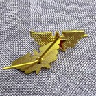 Pair Chinese Air Force Type 55 Rank Badge Private Soldier Collar Insignia