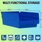 Akro-mils 30130 Plastic Shelf Bins Heavy Duty Storage Bins For Garage Closet    