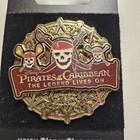 Disney Wdw Pirates Of The Caribbean The Legend Lives On Coin Pin New
