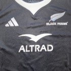 Adidas Black Ferns Rugby 2024 2025 Home Supporters Jersey Women   s Small Iw3015