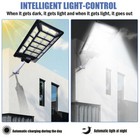 Led 11000w Solar Street Light Commercial Outdoor Dusk To Dawn Parking Lot Lights