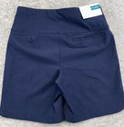 Lady Hagen Shorts Womens Small Sculpt Pull On 7  Inseam Navy Golf Activewear New