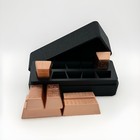 1 Lb Copper Ingot Storage Box     Holds 10 Trapezoid Ingots  ingots Not Included 