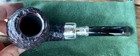 Peterson System Sterling Spigot Rusticated Bent Apple  b42  P-lip Pipe - New
