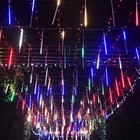 Winvin 192 Led Solar Lights Meteor Shower Rain Tree 30cm 11 81inch  Rainbow