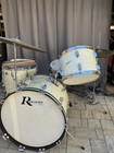 Vintage Rogers Holiday Drum Set Circa 1960 s In Excellent Condition 