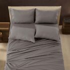 Luxury 6 Piece Bed Sheet Set 1800 Series Ultra Soft Deep Pocket Plain Sheets Set