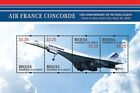 Bequia 2013 - Air France Concorde - Sheet Of 4 Stamps - Mnh