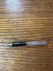 Vintage Sheaffer Black Fountain Calligraphy Pen With Italic M Nib